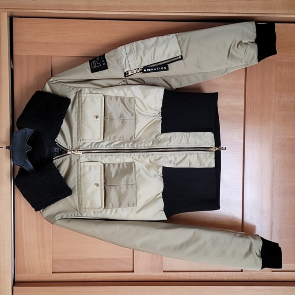NWT RARE PE Nation Twist Serve Bomber Jacket - Picture 8 of 14